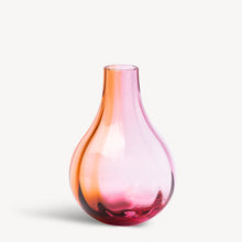 Load image into Gallery viewer, Iris Pink/Amber Vase