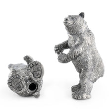 Load image into Gallery viewer, Grizzly Bear Salt & Pepper Shakers