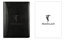 Load image into Gallery viewer, A4 Leather Zipper Business Padfolio Organizer