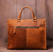 Load image into Gallery viewer, Leather Briefcase  & Messenger Bag