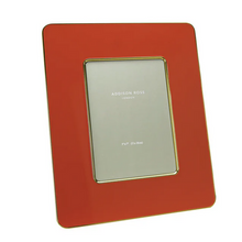 Load image into Gallery viewer, Addison Ross Studio Orange & Gold Enamel Photo Frame