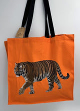 Load image into Gallery viewer, Tiger tote, exclusively ours, handmade in UK