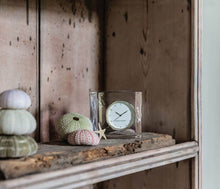 Load image into Gallery viewer, Emory Glass Clock by Simon Pearce