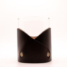 Load image into Gallery viewer, Leather Rocks Glass - Lineman