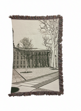 Load image into Gallery viewer, Custom Woven Nassau Hall Blanket, EXCLUSIVELY OURS