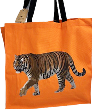 Load image into Gallery viewer, Tiger tote, exclusively ours, handmade in UK