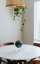 Load image into Gallery viewer, Blue And Gold Rotation Globe