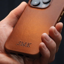 Load image into Gallery viewer, Clayton & Crume Leather iPhone Case