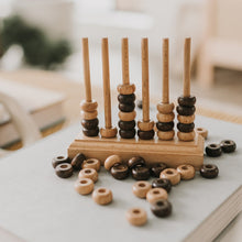 Load image into Gallery viewer, Mango Wood Four-In-A-Row Game