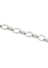 Load image into Gallery viewer, Silver Neptune Chain Bracelet