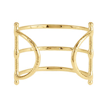 Load image into Gallery viewer, Cheval Bit Cuff, Gold