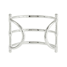 Load image into Gallery viewer, Cheval Bit Cuff, Silver