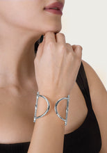 Load image into Gallery viewer, Cheval Bit Cuff, Silver
