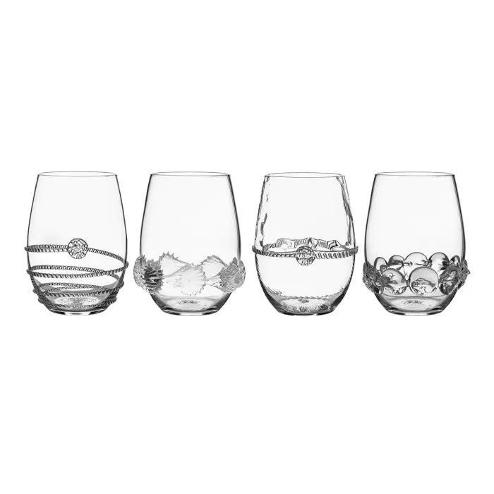 Juliska Heritage Stemless Wine Set of 4