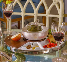 Load image into Gallery viewer, Vertigo Silver-Plated Caviar Serving Set