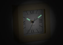 Load image into Gallery viewer, Chelsea Square Alarm Clock Brass