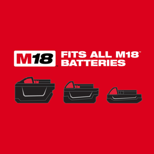 M18 Fuel Surge 1/4" Hydraulic Driver Kit W (2) XC5.0 Battery Charger Case (Brushless Lithium Ion Cordless)