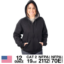 Load image into Gallery viewer, Unisex Zip-Up FR Hoodie