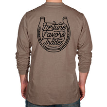 Load image into Gallery viewer, &quot;Fortune Favors the Trades&quot; Horseshoe Flame Resistant Shirt