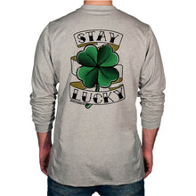 Load image into Gallery viewer, Stay Lucky Graphic Long Sleeve FR Shirt