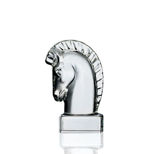 Steuben Horse Head