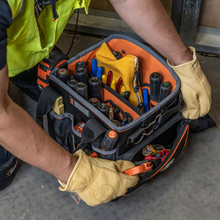 Load image into Gallery viewer, Tool Bag Tradesman Pro Tool Tote 40 Pocket 10&quot;