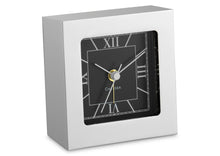 Load image into Gallery viewer, Chelsea Square Alarm Clock Nickel