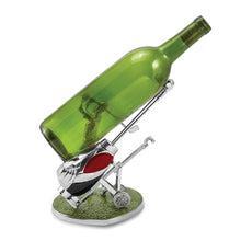 Load image into Gallery viewer, Enameled Golfer and Golf Bag Bottle Holder
