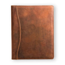 Load image into Gallery viewer, Handcrafted Leather Folio