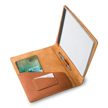 Load image into Gallery viewer, Handcrafted Leather Folio