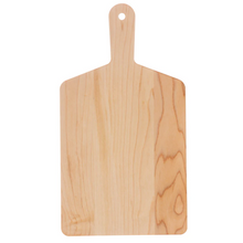 Load image into Gallery viewer, Maple Rectangle Handle Cheese Board