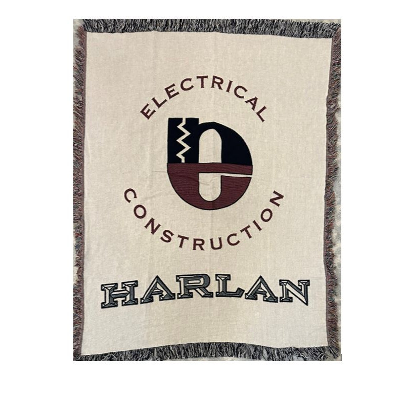 Custom Woven Harlan Blanket, EXCLUSIVELY OURS