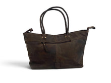 Load image into Gallery viewer, Equestrian Snaffle Bit Leather Tote Bag