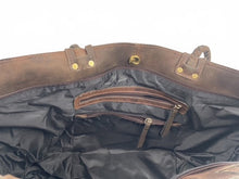 Load image into Gallery viewer, Equestrian Snaffle Bit Leather Tote Bag