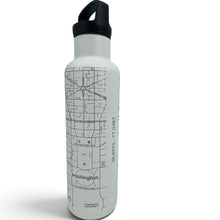 Load image into Gallery viewer, Washington Map 21 oz. Insulated Hydration Bottle