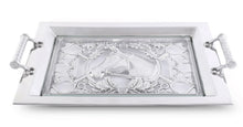 Load image into Gallery viewer, Equestrian Horse Glass Top Serving Tray