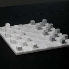Load image into Gallery viewer, Stone Checkers Set