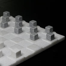 Load image into Gallery viewer, Stone Checkers Set
