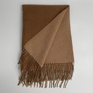 Luxurious Reversible Cashmere Blend Scarf