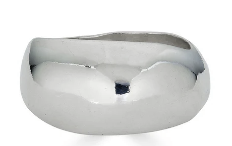 Sterling Silver Small Pebble Ring