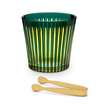 Load image into Gallery viewer, L'Objet Prism Ice Bucket + Tongs - Green