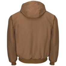 Load image into Gallery viewer, Men&#39;s Heavyweight FR Insulated Brown Duck Hooded Jacket