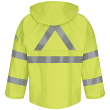 Load image into Gallery viewer, Men&#39;s FR Hi-Visibility Rain Jacket with Hood
