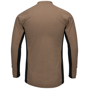 Men's FR Long Sleeve Base Layer with Concealed Chest Pocket