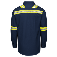 Load image into Gallery viewer, iQ Series Men’s Enhanced-Vis Midweight Comfort Woven Shirt