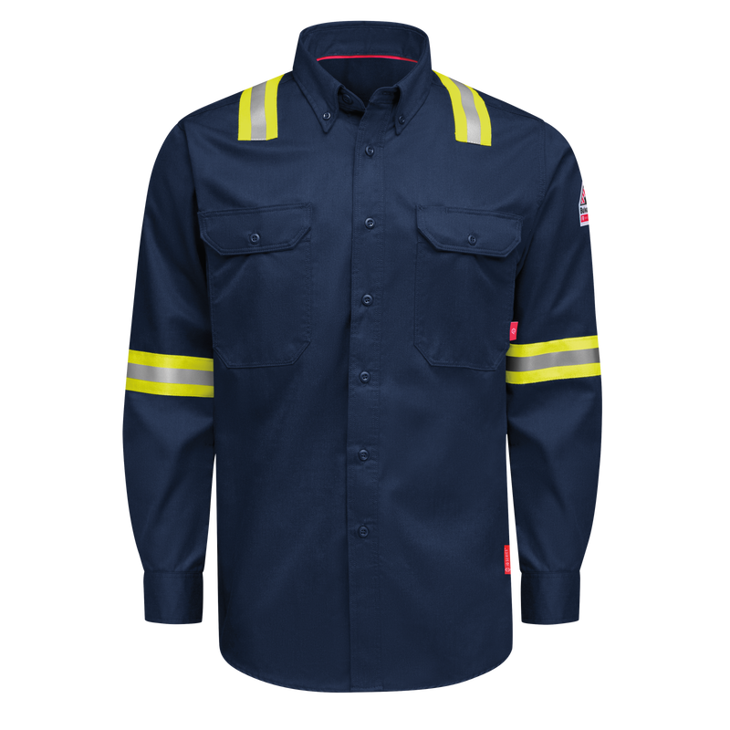 iQ Series Men’s Enhanced-Vis Midweight Comfort Woven Shirt