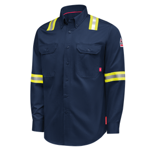 iQ Series Men’s Enhanced-Vis Midweight Comfort Woven Shirt