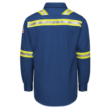 Load image into Gallery viewer, iQ Series Men’s Enhanced-Vis Midweight Comfort Woven Shirt