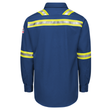 Load image into Gallery viewer, iQ Series Men’s Enhanced-Vis Midweight Comfort Woven Shirt