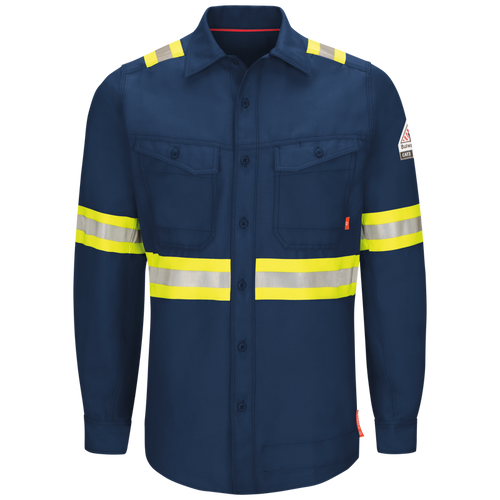 iQ Series® Endurance Men's FR Enhanced Visibility Work Shirt